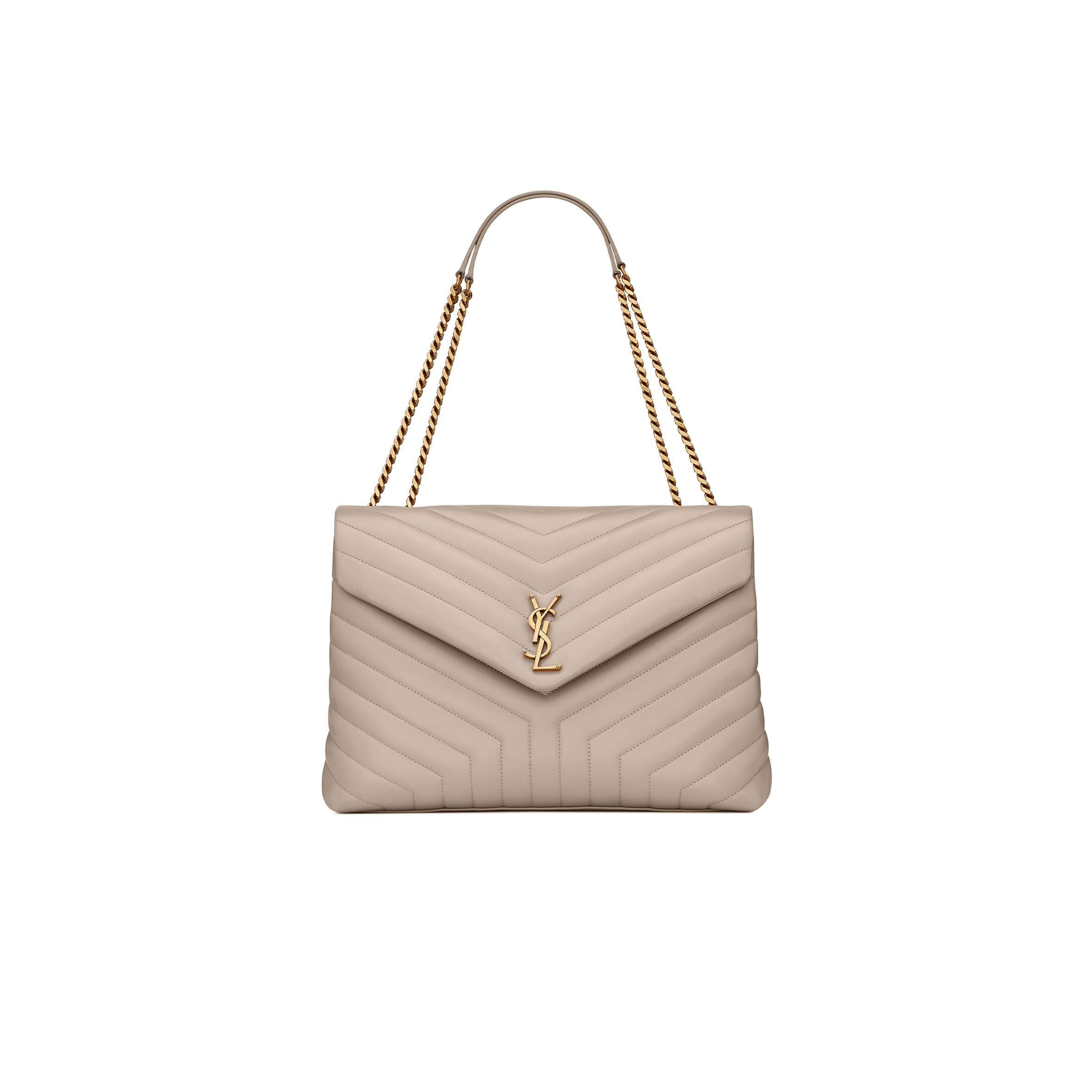 YSL LOULOU LARGE IN QUILTED LEATHER 574947DV7272826 (38*27*14cm)